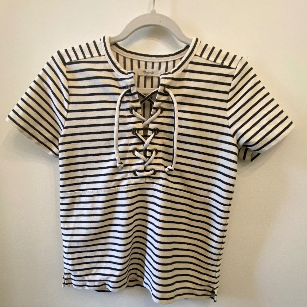 Madewell Nautical top - Picture 1 of 3